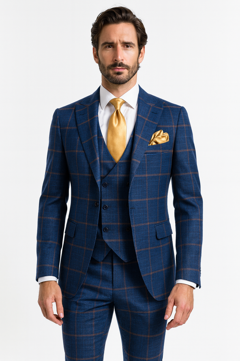Rossi Man Max RM1840 Slim Fit 3-Piece Suit