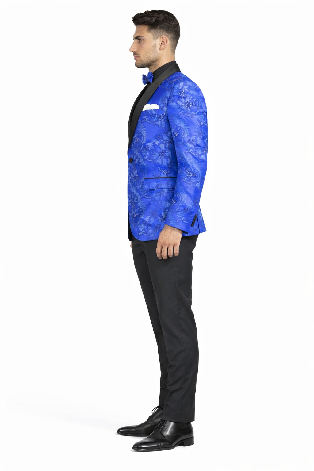 Royal Blue Slim Prom Suit for Men