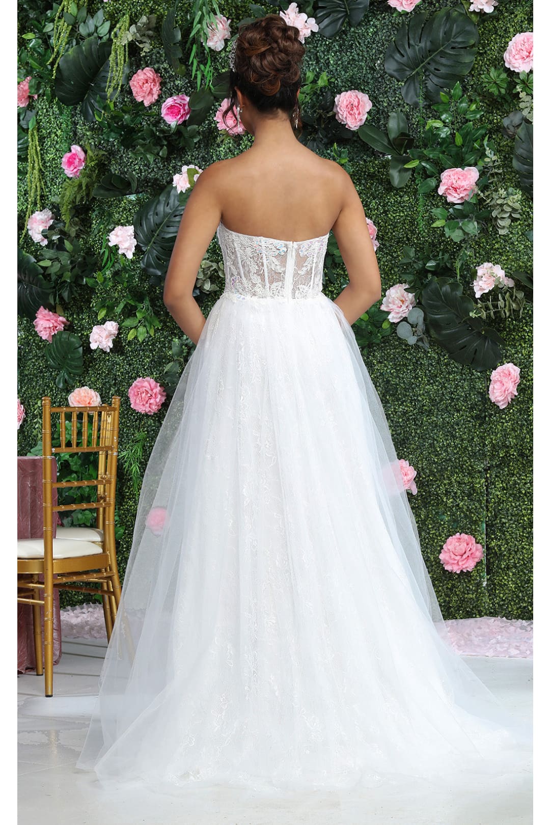 Royal Queen RQ8108 Lilac Strapless Prom Gown