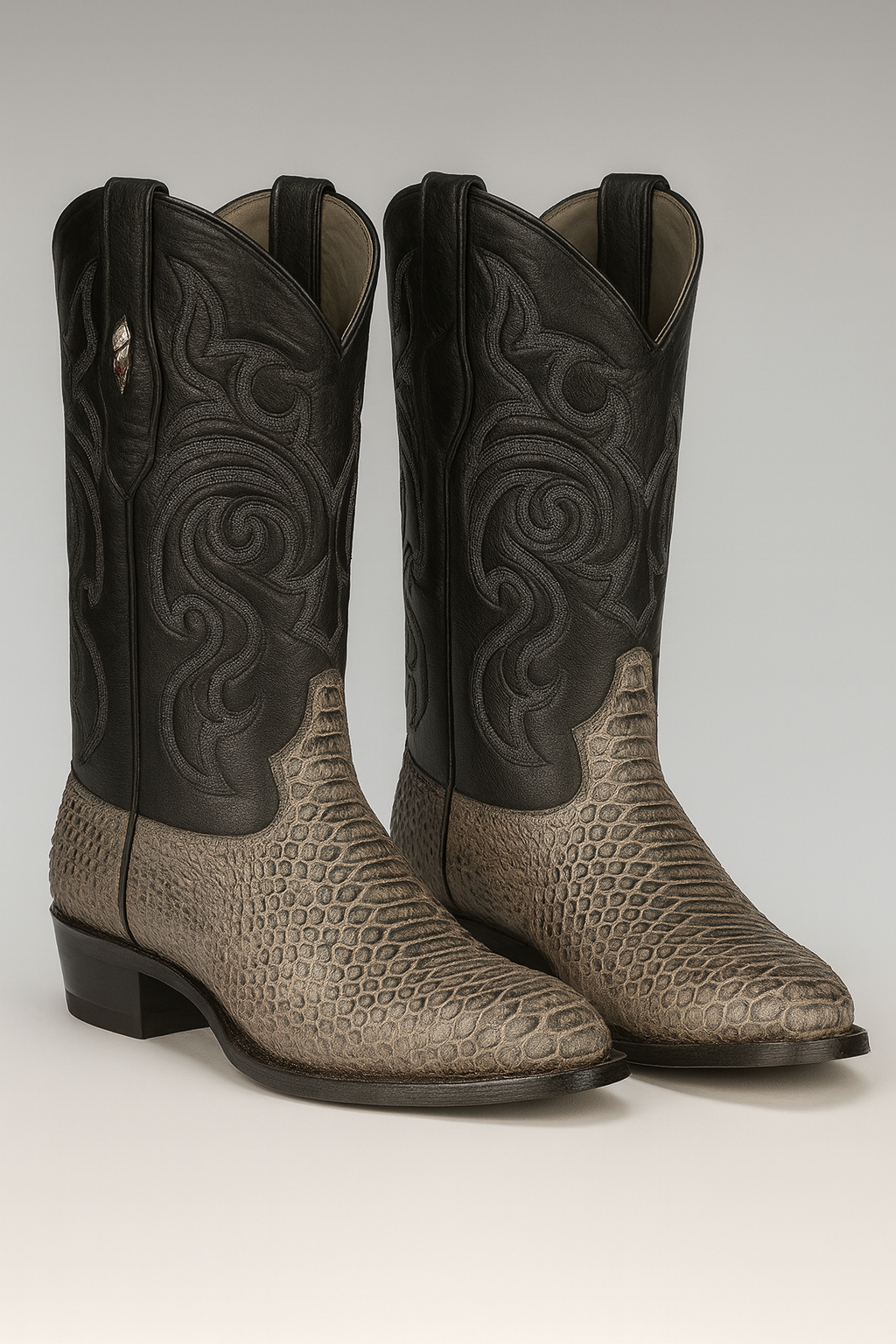 Men's Los Altos Python J-Toe Boots Rustic