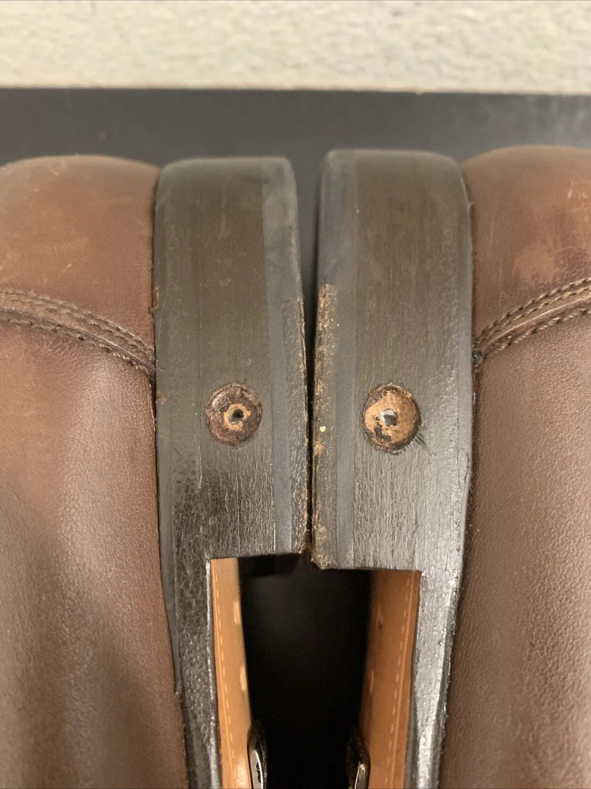 Men’s Regal Brown Crocodile & Calfskin Slip-On Shoes