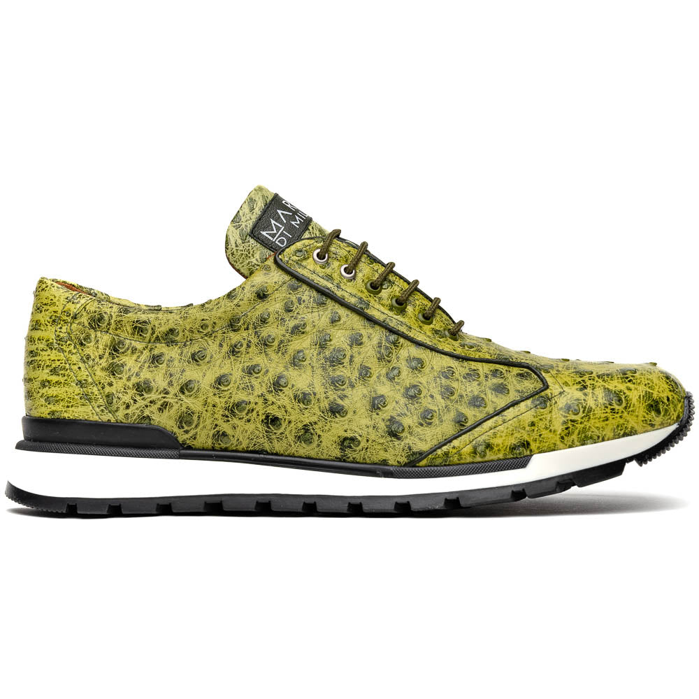 Marco Di Milano Scanno Antique Green Leather Shoe