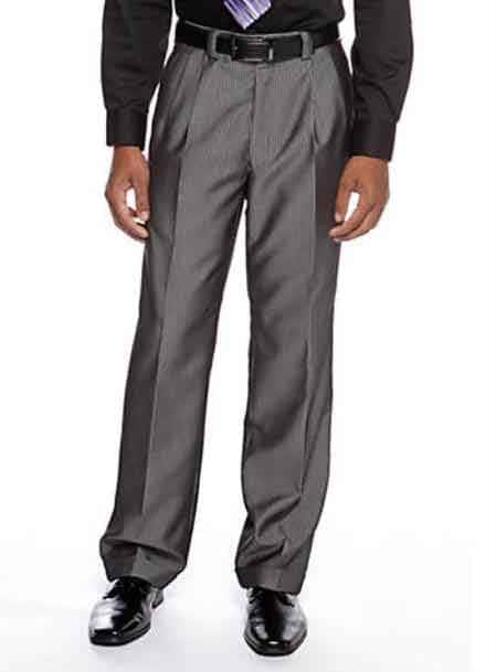 Selection 2018 Flat Front Pants Gray