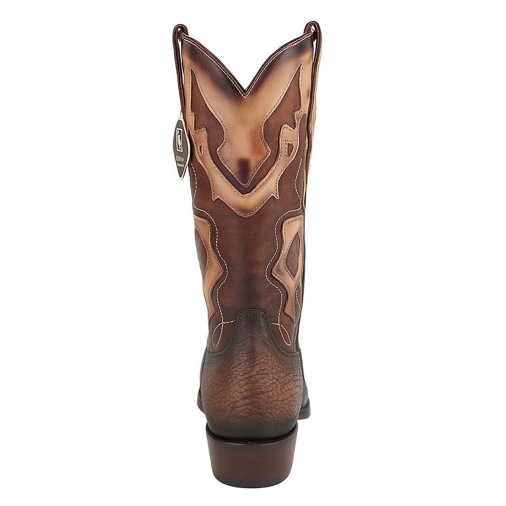 King Exotic Shark Snip Toe Western Boots