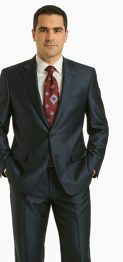 sharkskin-shiny-sheen-2-button-dark-blue