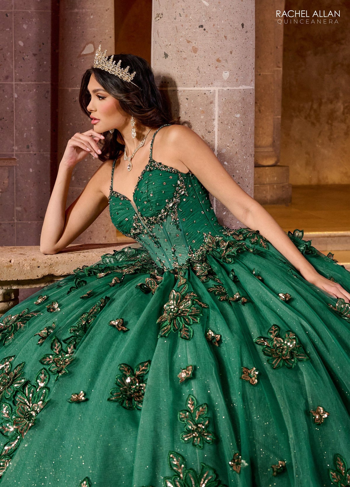 Rachel Allan RQ1149 Sleeveless Quinceanera Dress