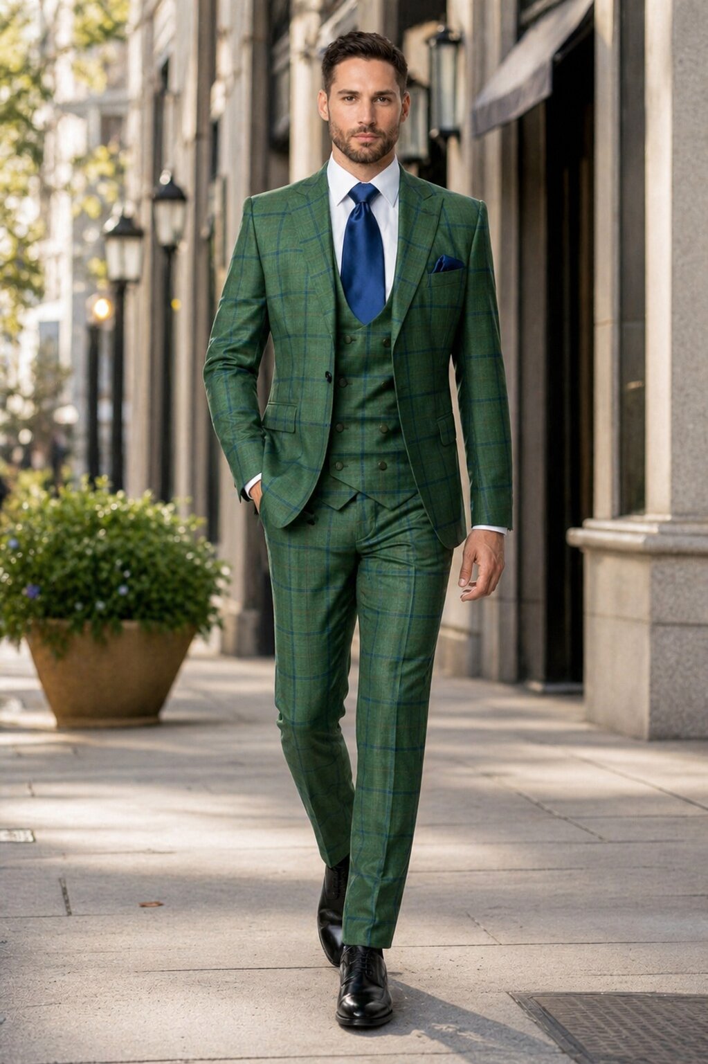Rossi Man Max RM1841 Slim 3-Piece Suit