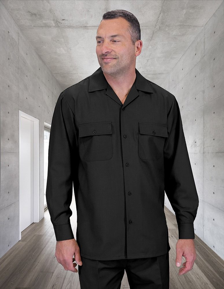 2-Piece Wool Walking Suit with Pleated Pants