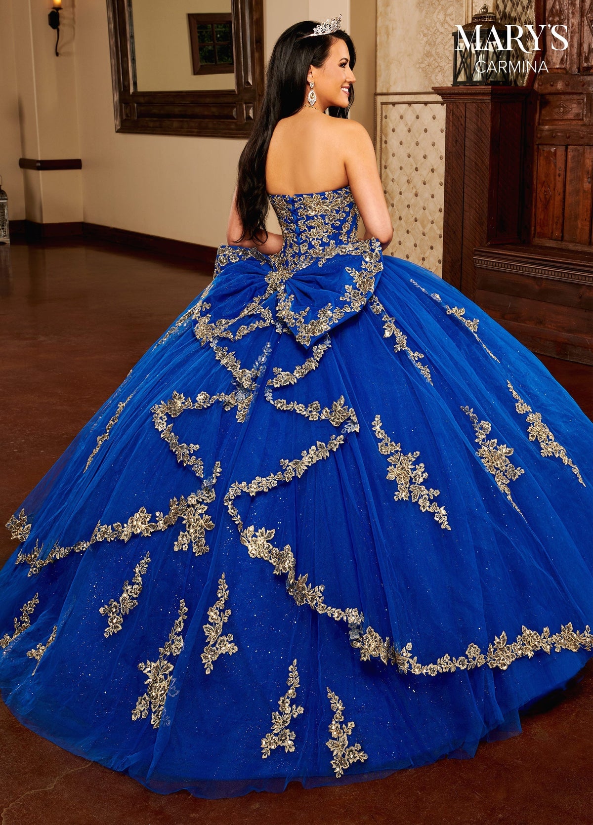 Mary's Bridal MQ1109 Strapless Quinceanera Dress