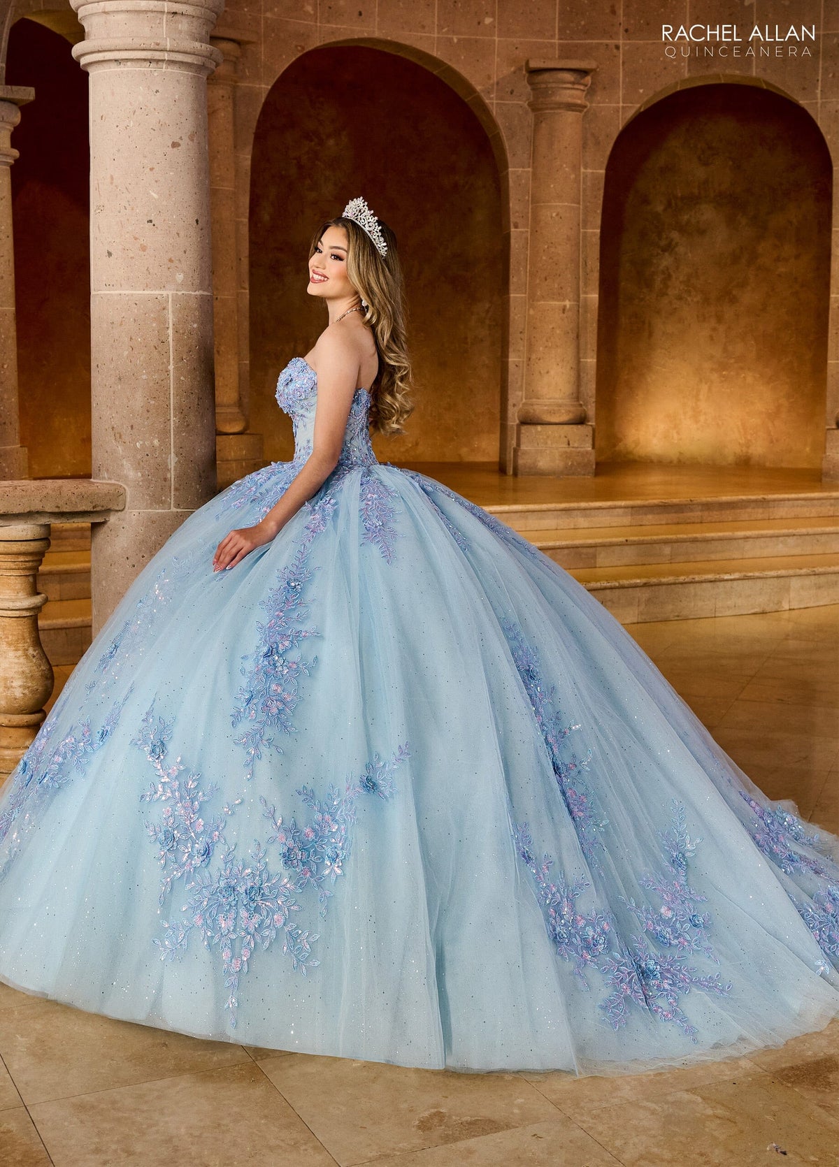 Rachel Allan RQ1148 Strapless Quinceanera Dress