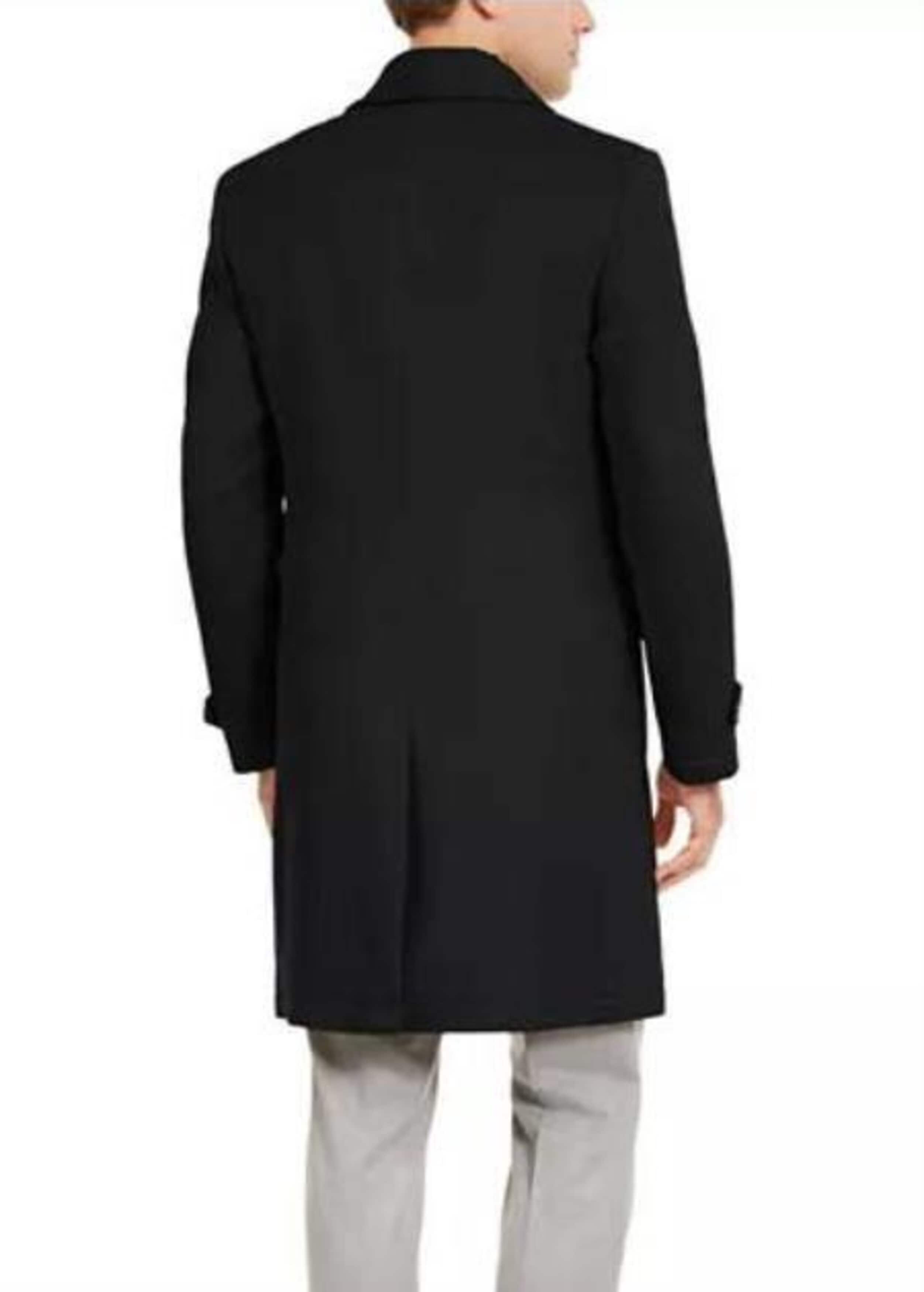 Manhattan 34" Double Breasted Men's Overcoat