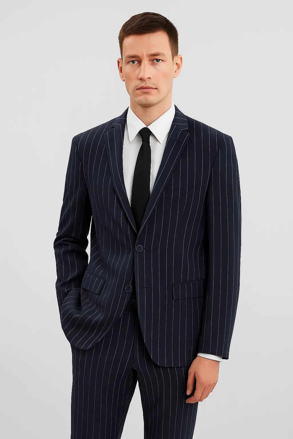 Pinstripe Suits - Pattern Suit