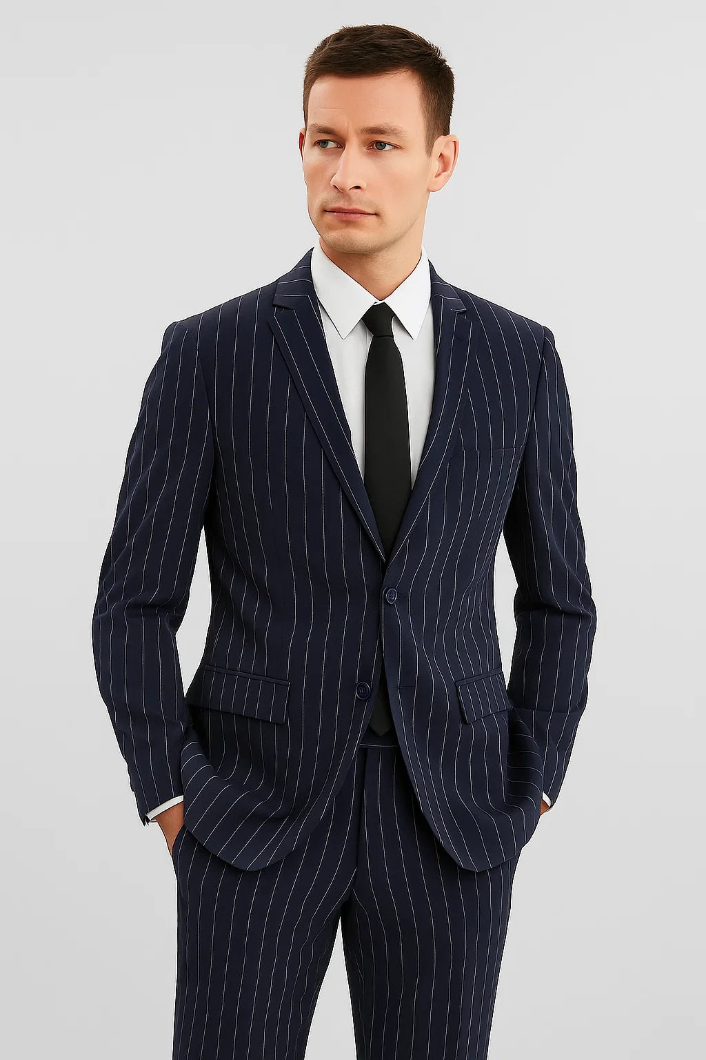 Pinstripe Suits - Pattern Suit