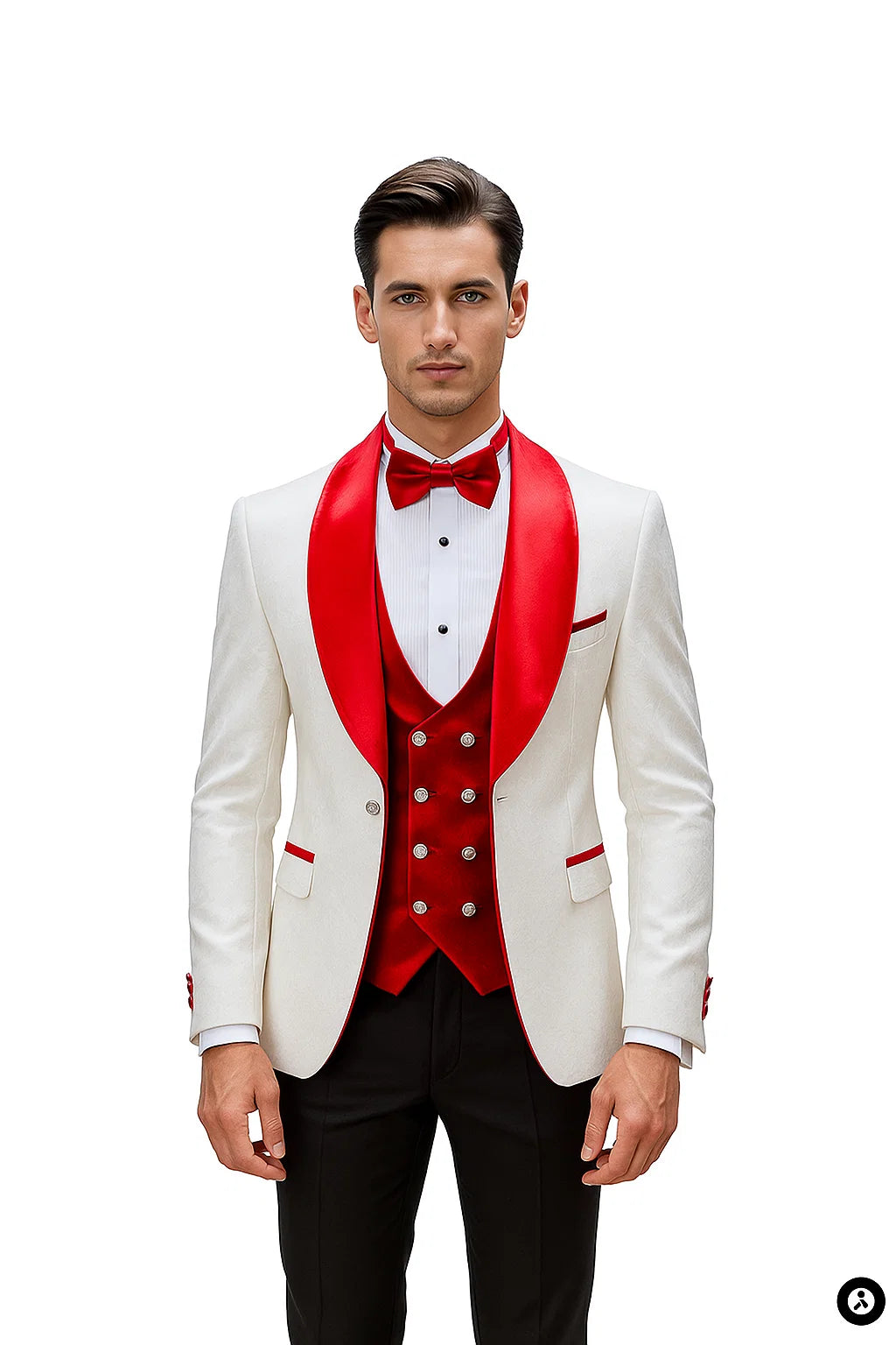 Holiday Blazer - Christmas Sport Coat - Red Blazer