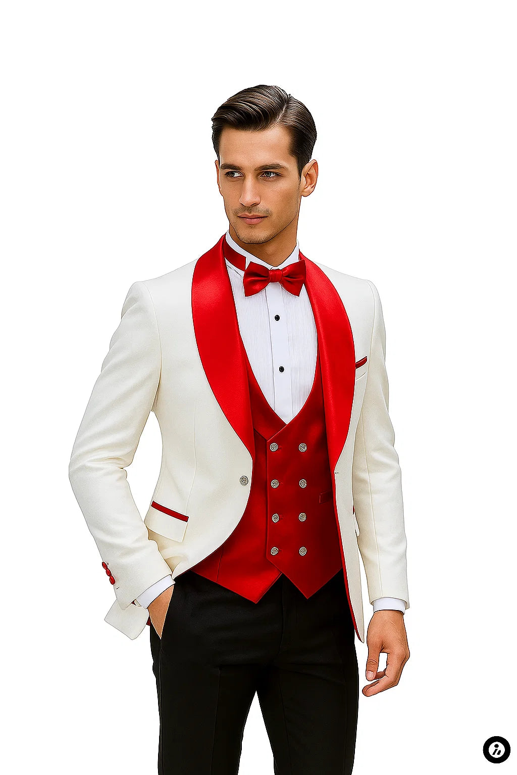 Holiday Blazer - Christmas Sport Coat - Red Blazer