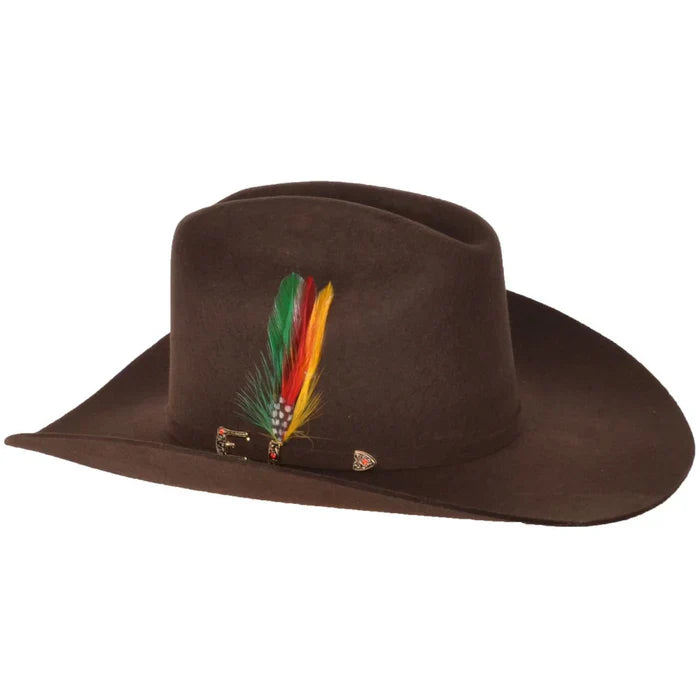 Texana 100X El Fantasma Café Chocolate Plumas
