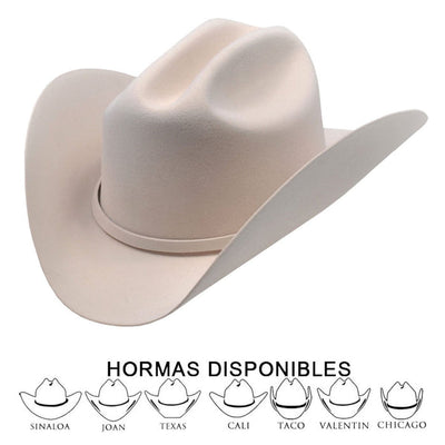 Texana Los Altos 10x Plata LAB Hat