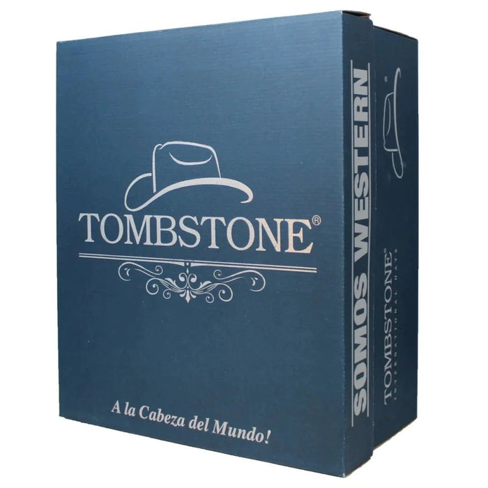 Texana Tombstone 50X de Pelo de Castor Estilo Roper Color Negro