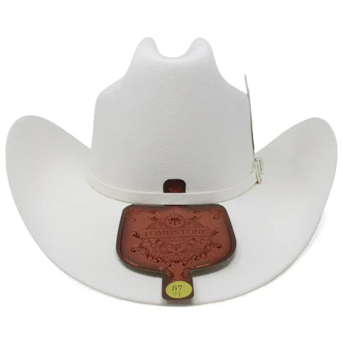 Texana Tombstone 20X Blanco Estilo Los Dos Carnales