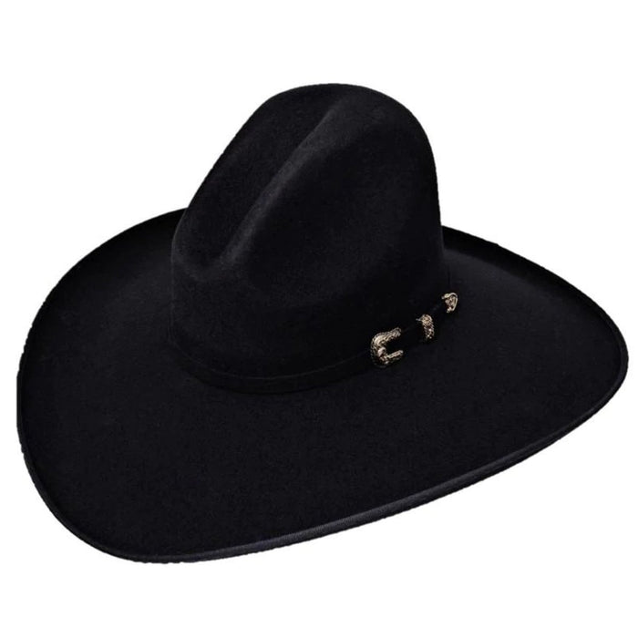 Texana Tombstone Horma Cassidy 20X Black Wool Hat