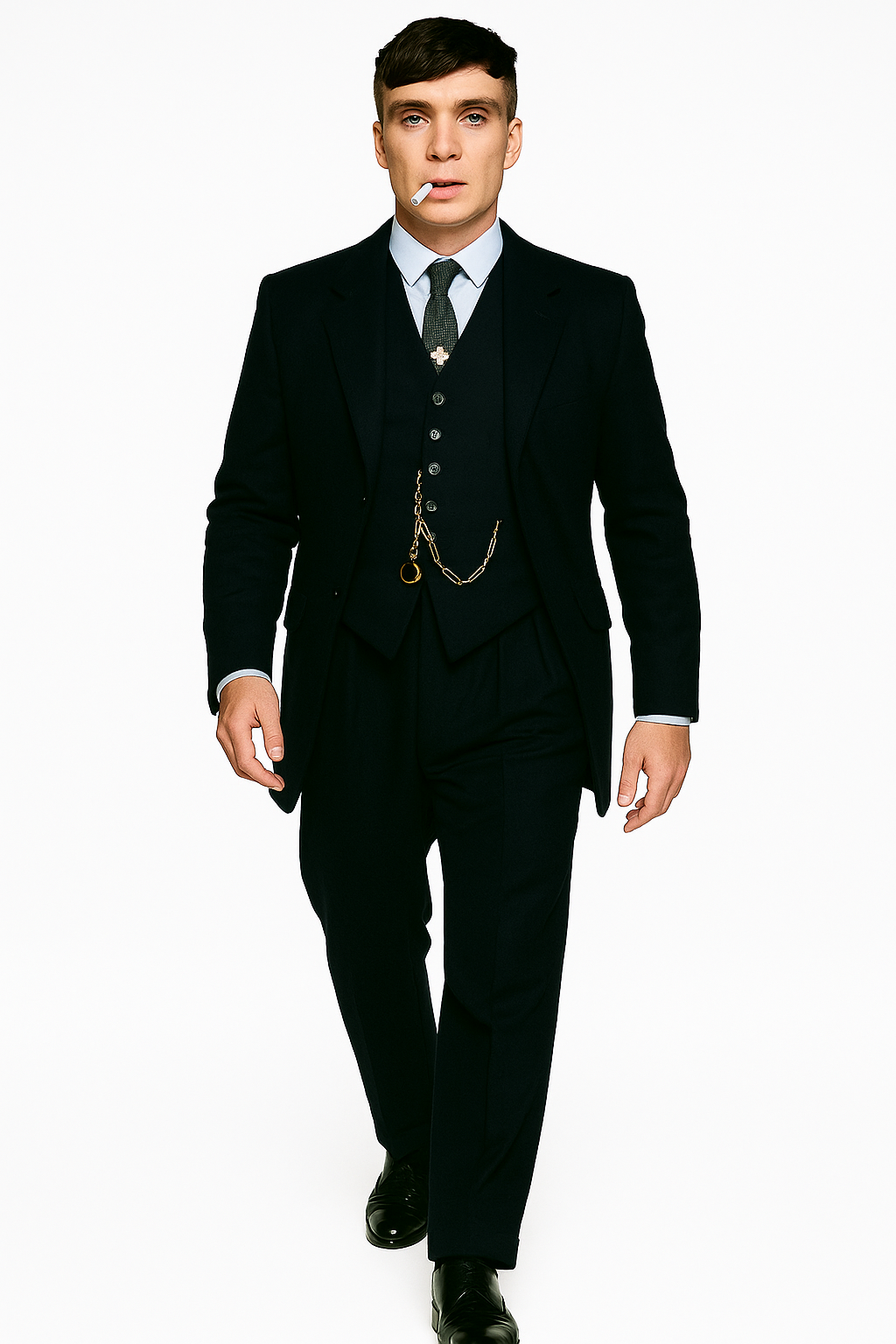 Thomas Shelby Inspired Suit & Overcoat Costume