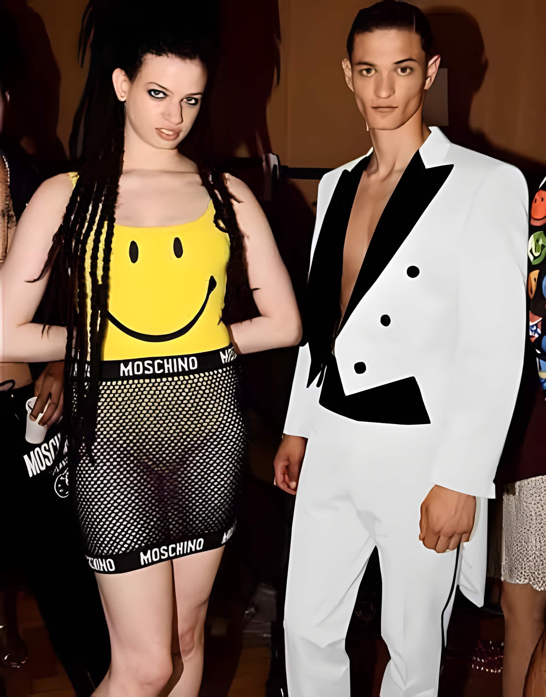 Tuxedo White Tailcoat With Black Lapel