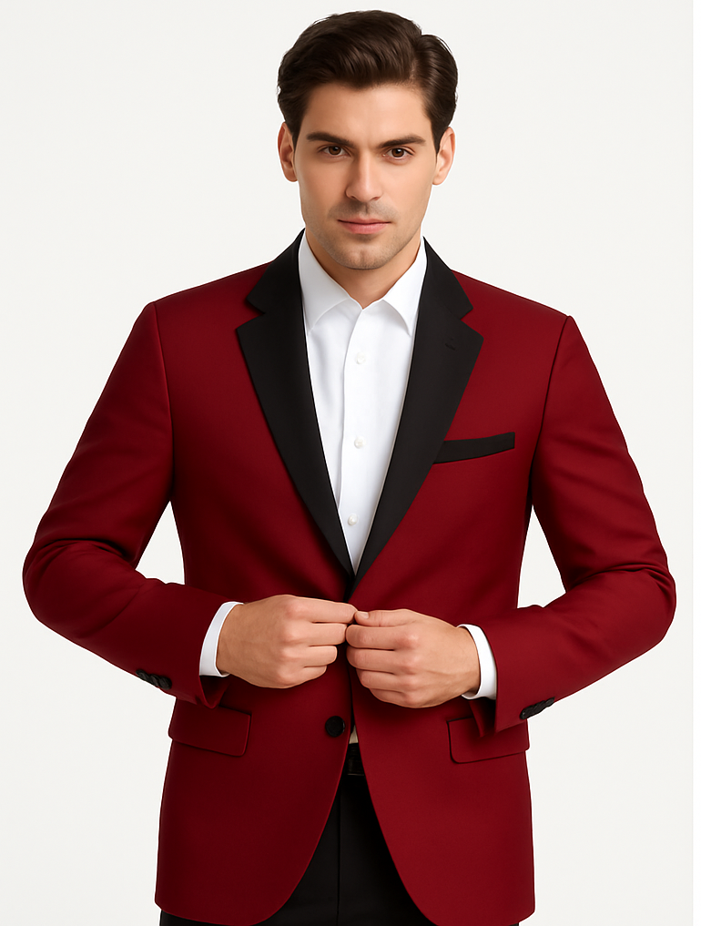 two-buttons-collared-slim-fit-summer-polyester-burgundy-suits