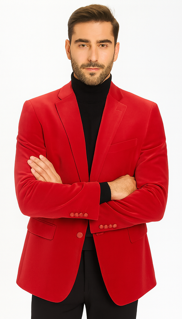 Velvet Blazer - Mens Velvet Jacket Brand new Red Velvet Cheap Priced For Men Jacket
