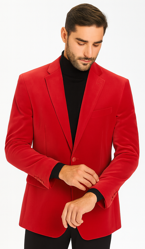 Velvet Blazer - Mens Velvet Jacket Brand new Red Velvet Cheap Priced For Men Jacket