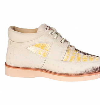 Zapato Piel Caiman y Avestruz LAB-ZA050249