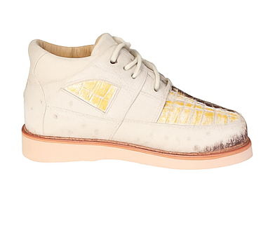 Zapato Piel Caiman y Avestruz LAB-ZA050249
