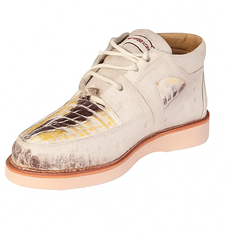 Zapato Piel Caiman y Avestruz LAB-ZA050249