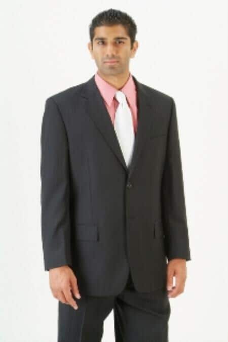 Ivory Pinstripes Man Made Fiber Elegant Design Single Breasted Notch Collared Children Kids Boys Suits for Men