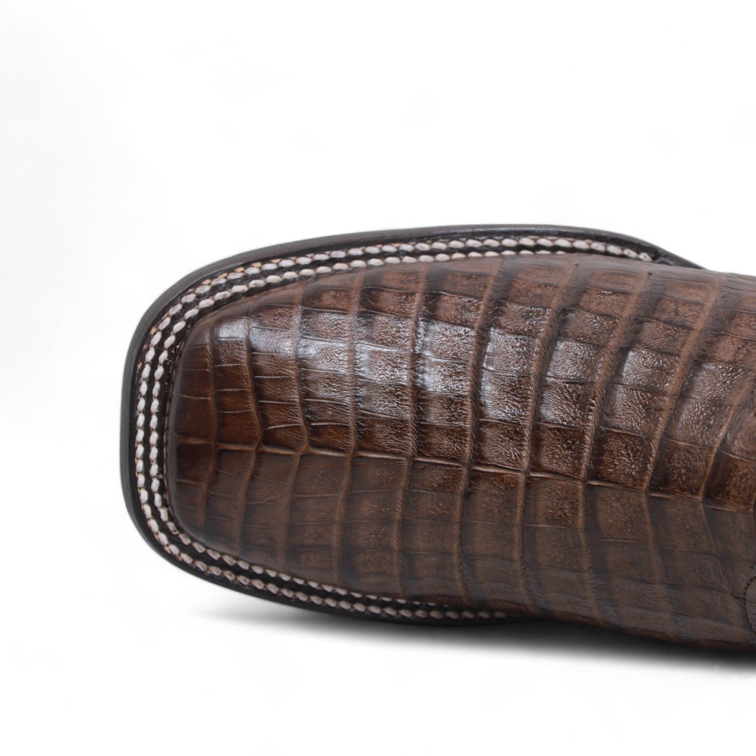 Wild West Caiman Belly Ranch Toe Boots 2824L82