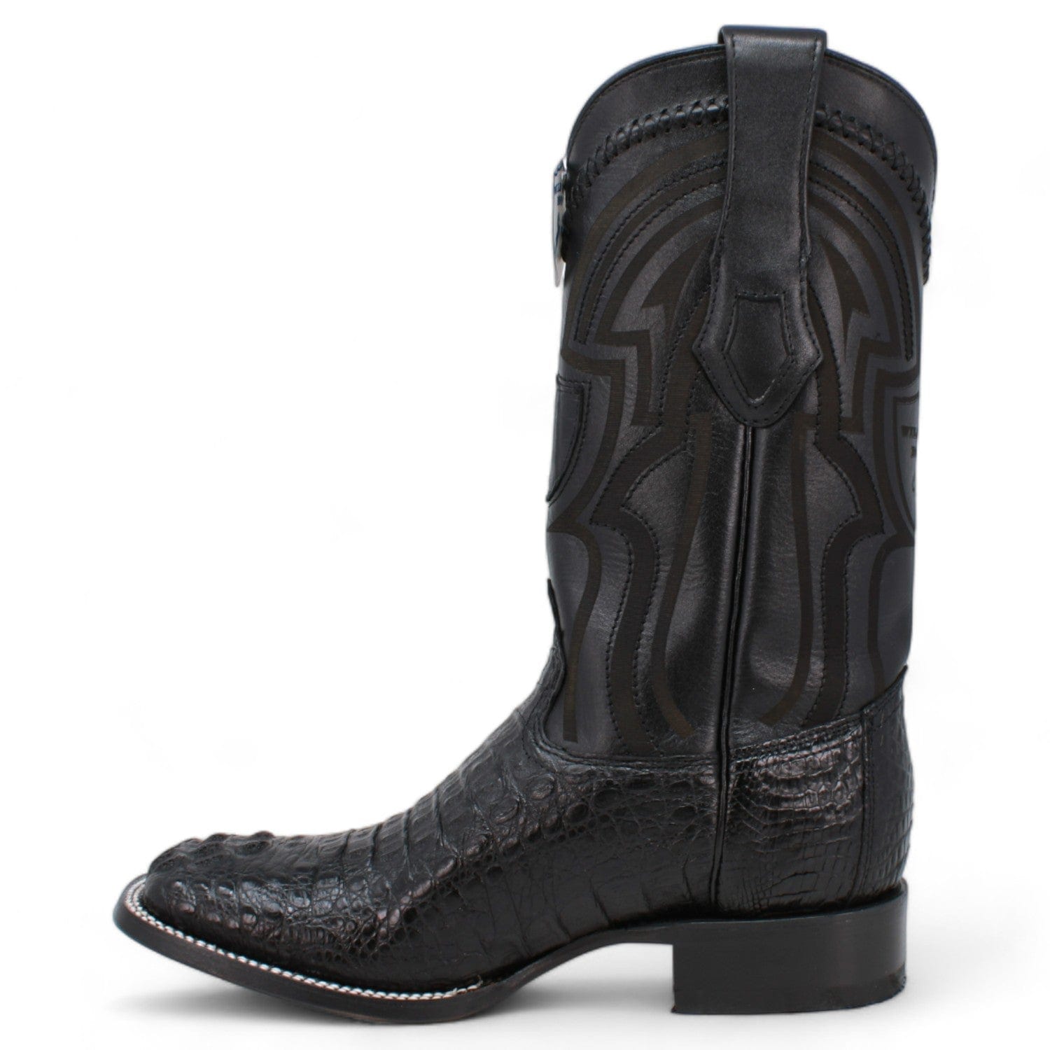 Wild West Men's Caiman Hornback Ranch Toe Boots