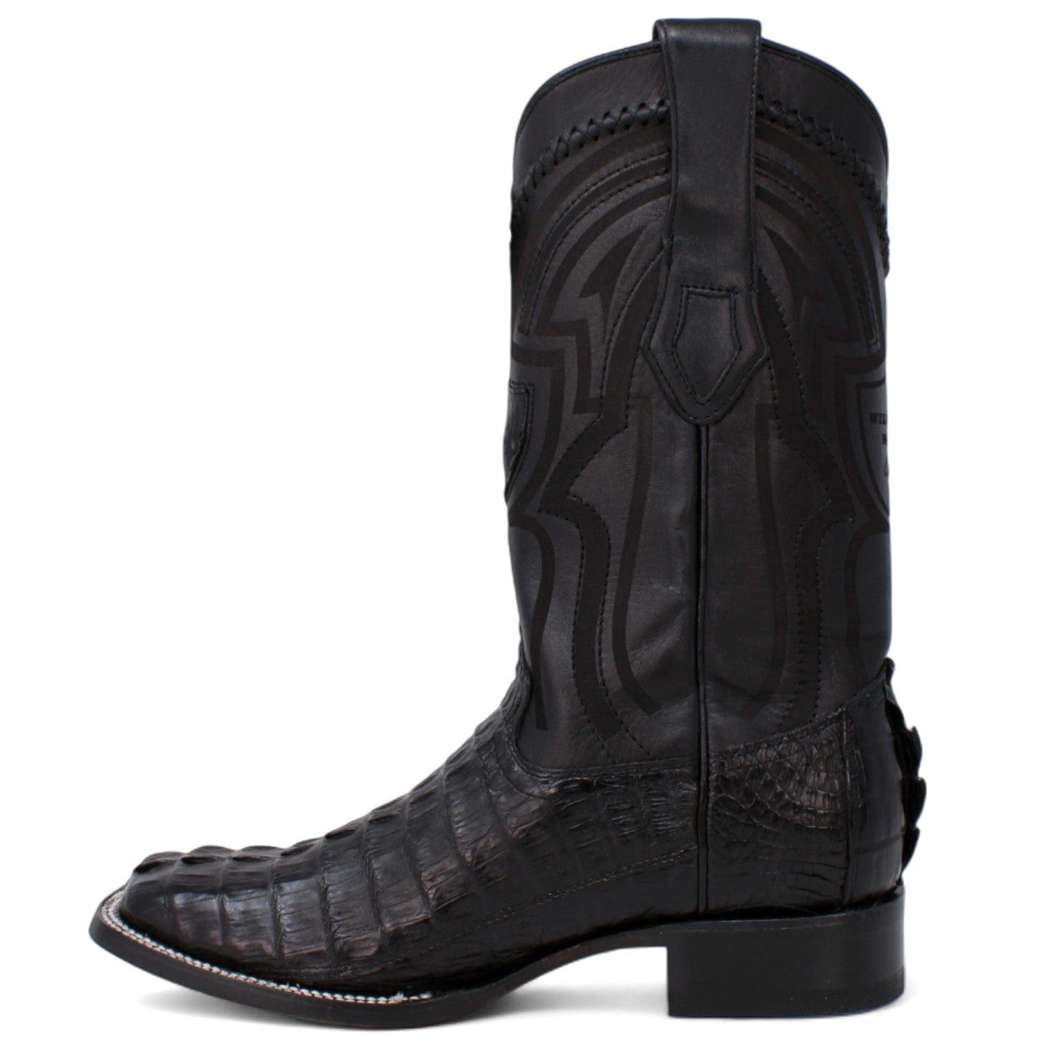 Wild West Caiman Tail Ranch Toe Boots for Men