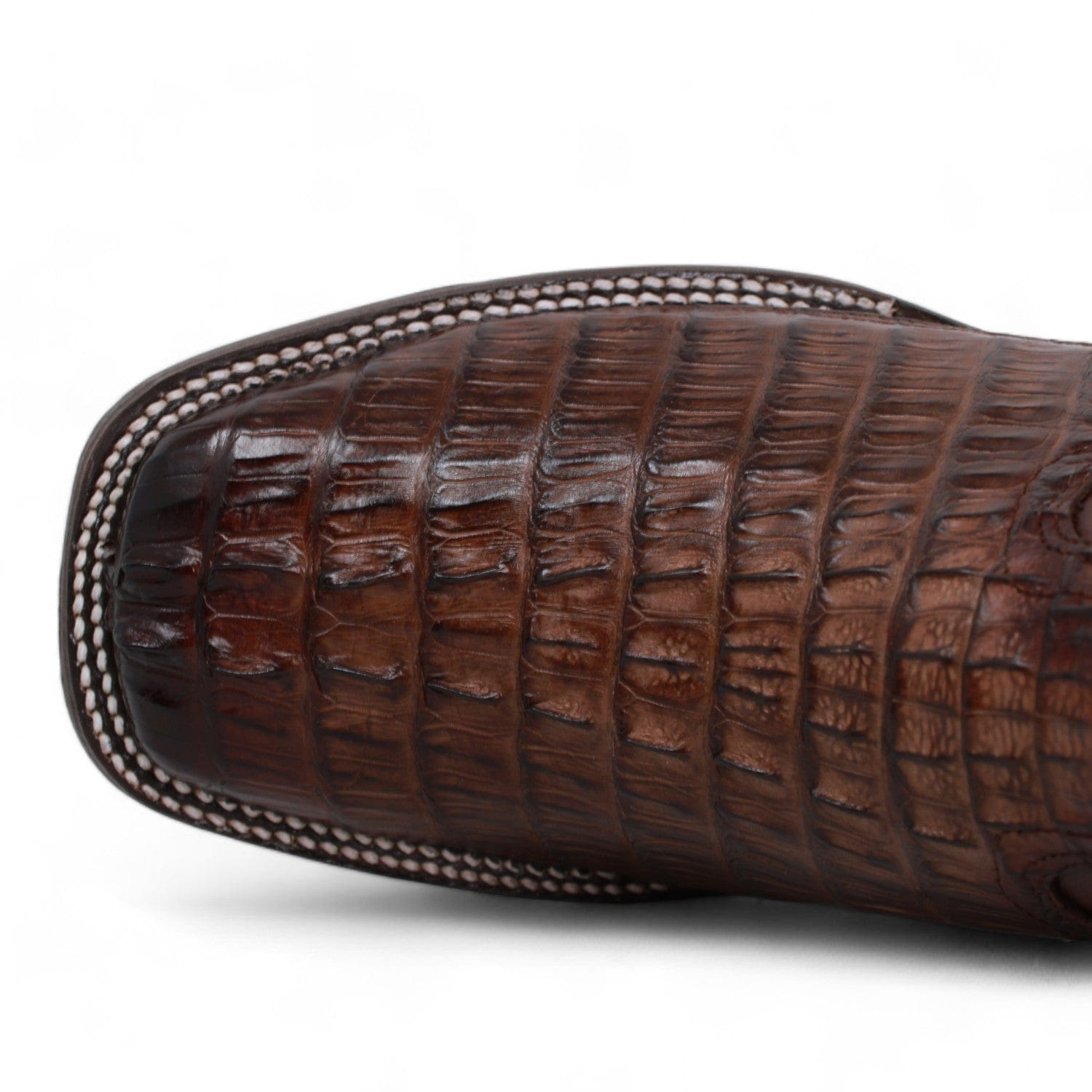 Wild West Caiman Tail Ranch Toe Boots for Men