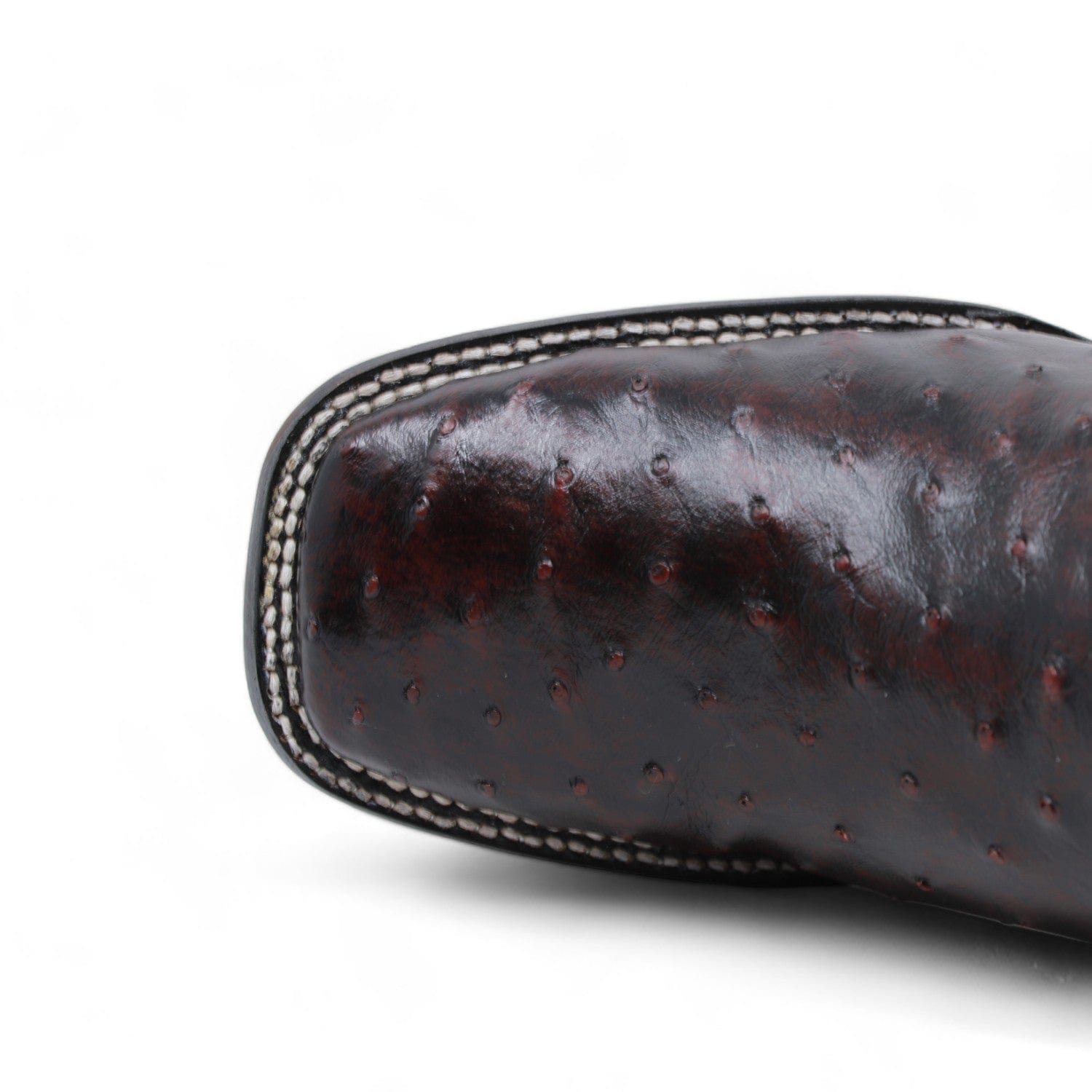 Wild West Ostrich Skin Ranch Toe Boots for Men