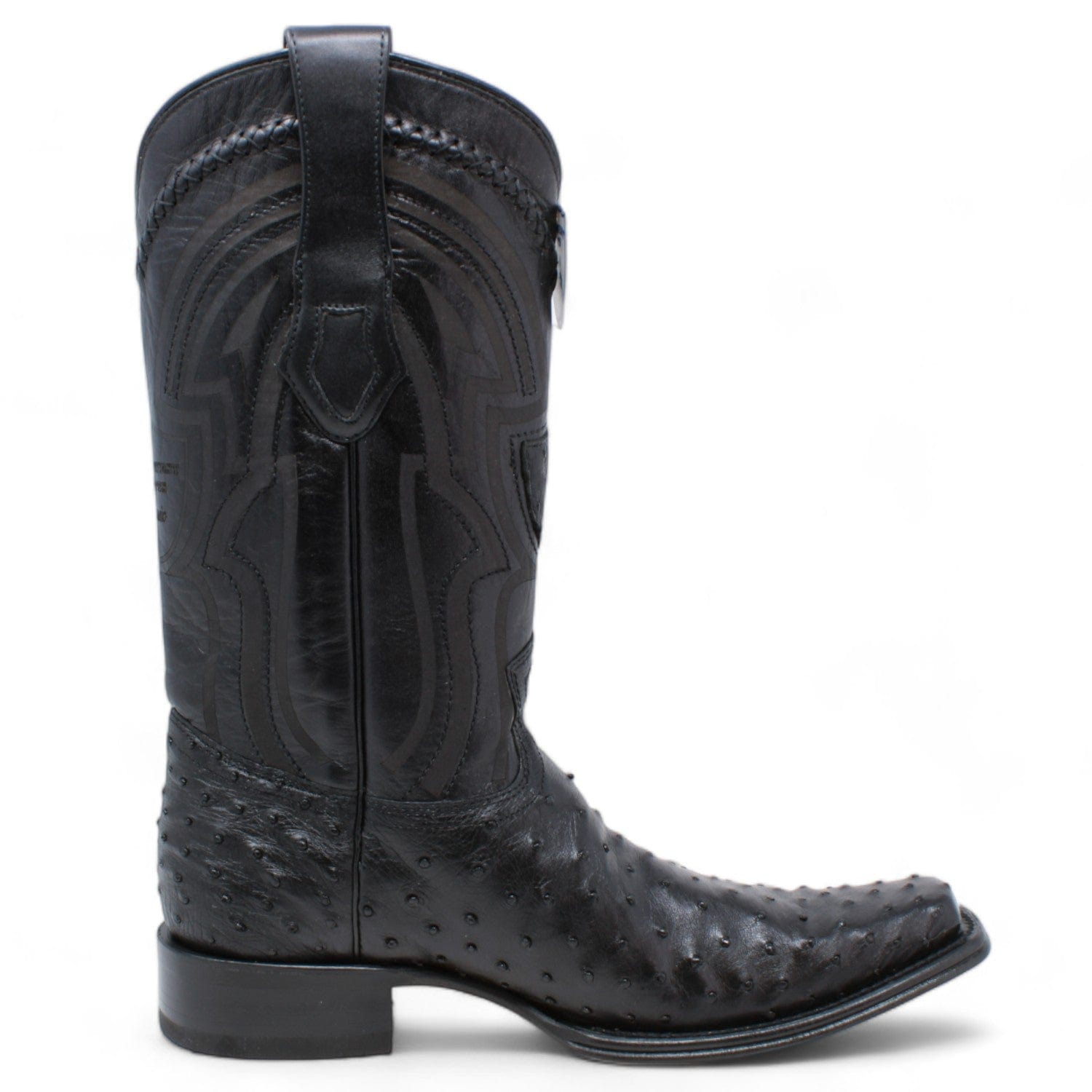 Wild West Full Quill Ostrich European Toe Boots
