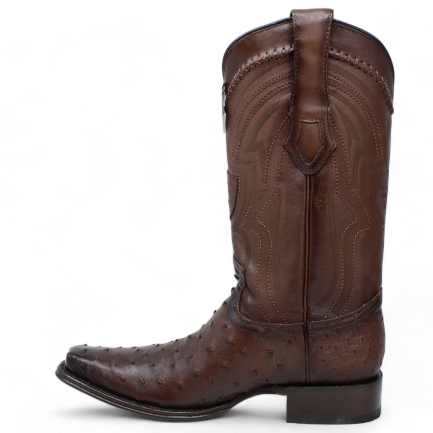 Wild West Full Quill Ostrich European Toe Boots