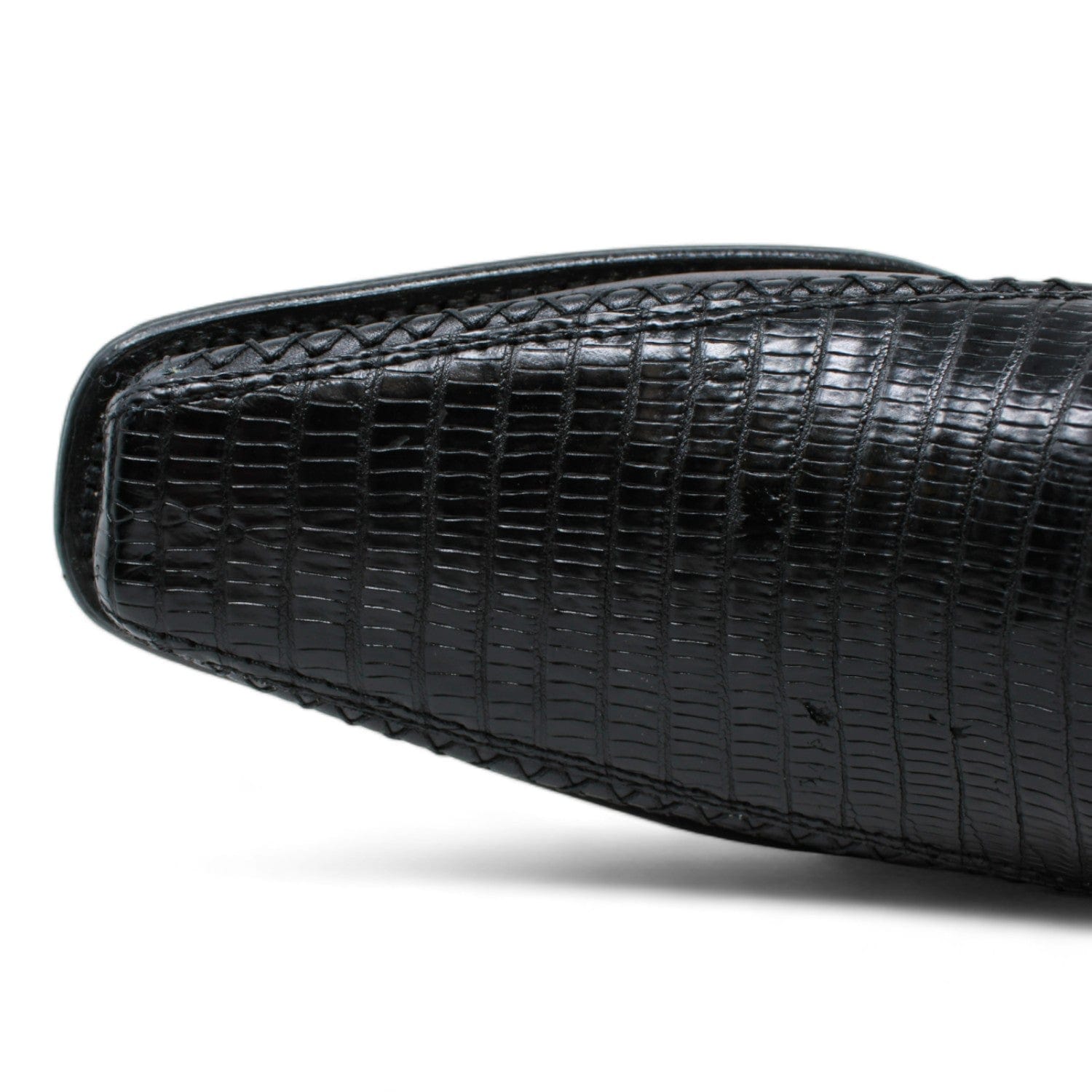 Men's Teju Lizard & Deer Skin Square Toe Boots