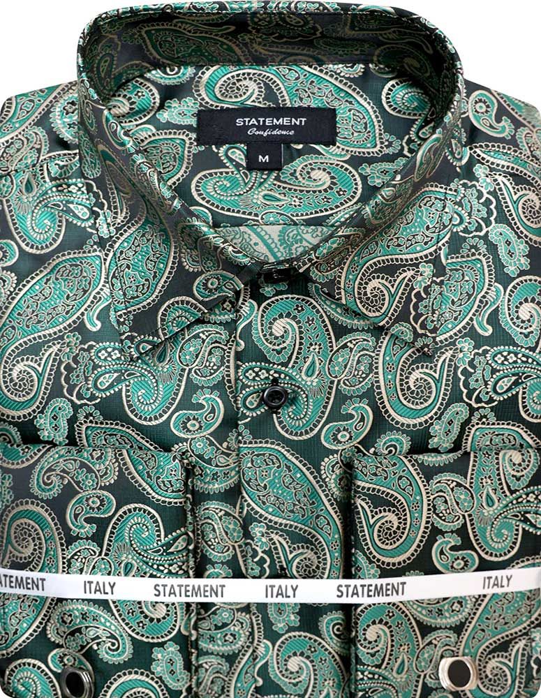 Statement Men's Long Sleeve Woven Shirt