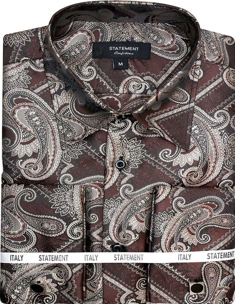 Statement Men's Long Sleeve Woven Shirt