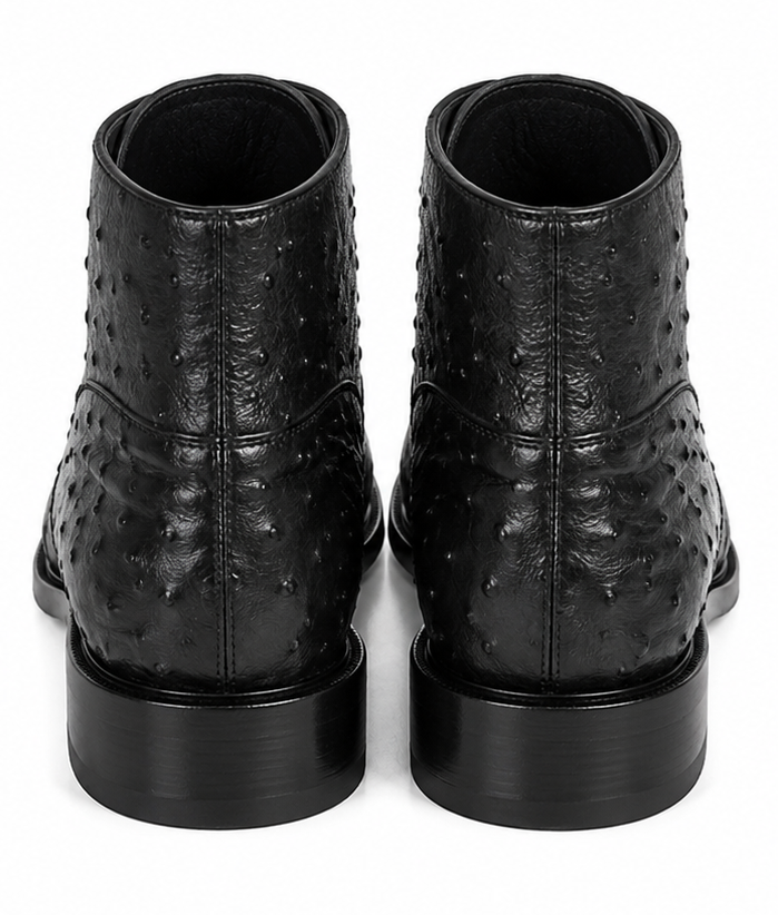 Zapato Botín Piel Avestruz LAB-ZA3060305 by Los Altos Boots