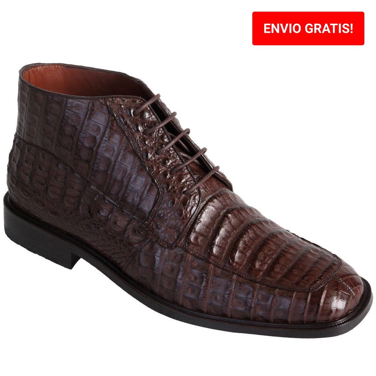 Zapato Bot??n Piel Caiman Panza LAB-ZA3068207