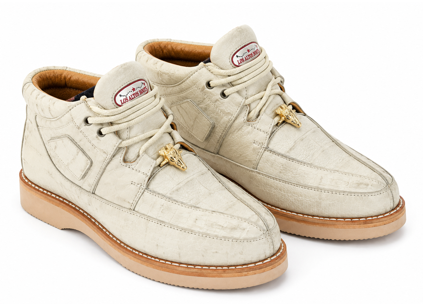 Zapato Caiman y Avestruz Panza LAB-ZA052804