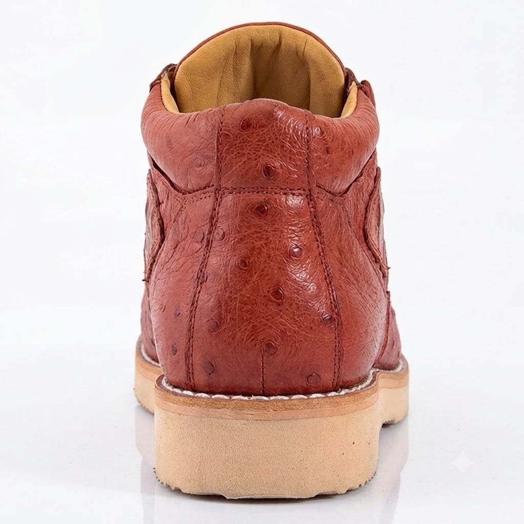 Zapato Caiman y Avestruz Panza LAB-ZA052803