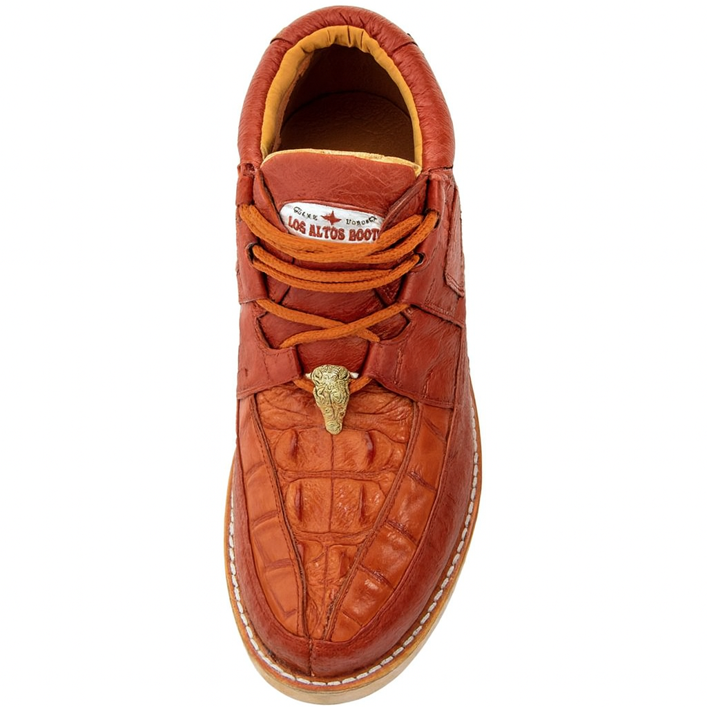 Zapato Caiman y Avestruz Panza LAB-ZA052803