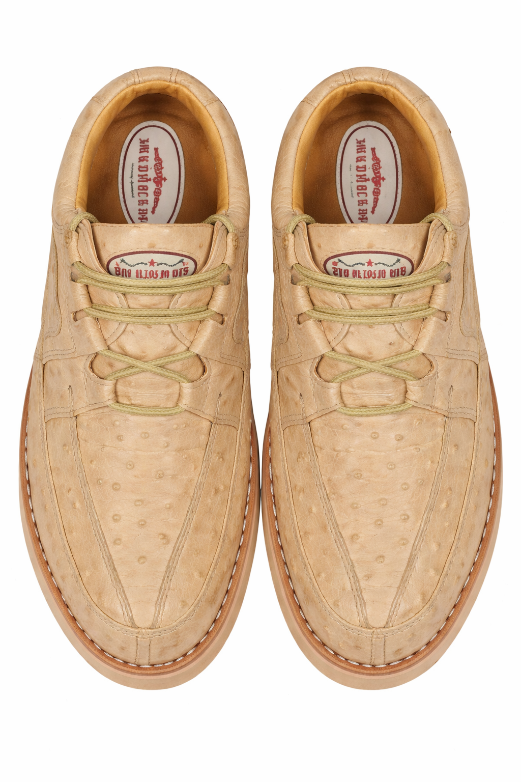 Zapato Casual Avestruz Completo Arena LAB-ZA060311