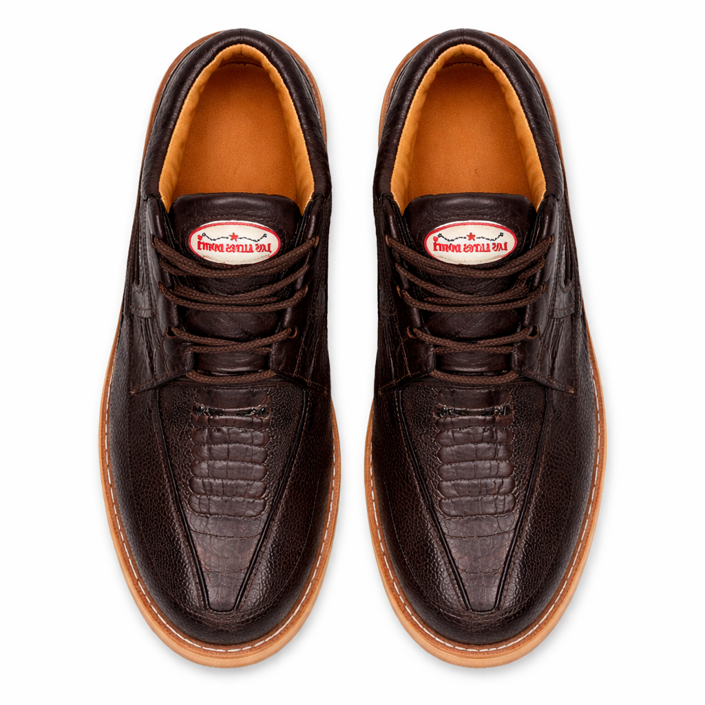 Zapato Casual Avestruz Pata LAB-ZA050507 Café